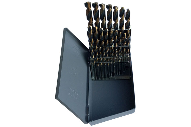 Hsjohd F Omega Pc Jobber Drill Bit Set Hss Black And Gold