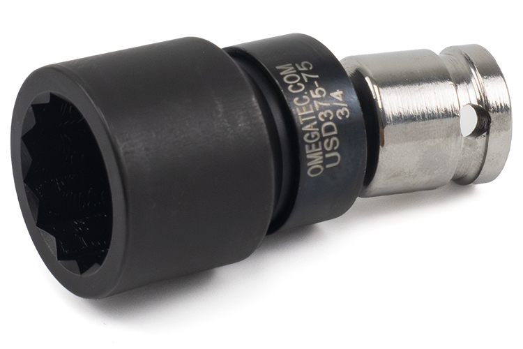 Socket Omega Omega Technologies USD375-75 3/4'' Low Profile Swivel Socket, 12-Point ...