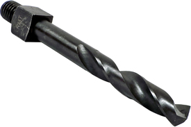 #11COLO Cobalt, Long Length 1/4-28 Threaded Shank Adapter Drills, Size: #11, NAS965-D