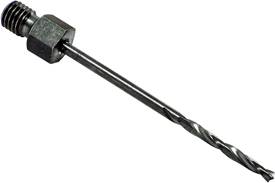 1564HSLO High Speed Steel, 15/64'', Long Length 1/4-28 Threaded Shank Adapter Drills, NAS965-B