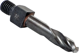 #34COSH Cobalt, Short Length 1/4-28 Threaded Shank Adapter Drills, Size: #34, NAS965-D