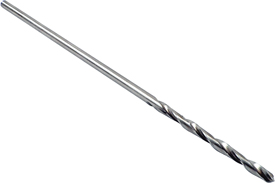Omega Technologies #36HSX6 #36 High Speed Steel Aircraft Extension Drill, 135 Degree Split Point