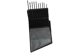 Omega Technologies HSJO20W 20PC Jobber Drill Bit Set, #61 - 80 (Wire Gauge Sizes) HSS Surface Treated
