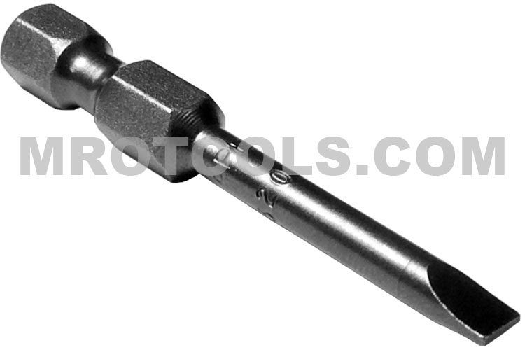 HH 1/4" Hex Power Drive APEX 10F-12R Slotted Power Bit 