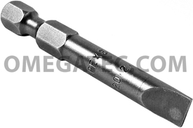 320-2X Apex 1/4'' Slotted Power Drive Bits