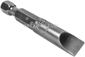 320-5X Apex 1/4'' Slotted Power Drive Bits