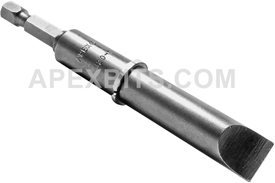 320-TX Apex 1/4'' Slotted Hex Power Drive Bits Only