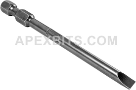 323-1X Apex 1/4'' Slotted Power Drive Bits