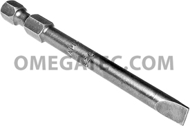 326-20X Apex 1/4'' Slotted Power Drive Bits