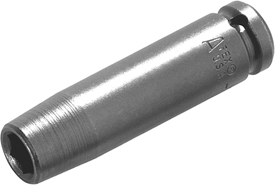 3310-D Apex 5/16'' 12 Point Extra Long Socket, 3/8'' Square Drive