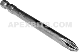 492-BI Apex 1/4'' Phillips #2 Hex Power Drive Bits