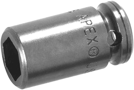 12MME1 Apex 12mm Metric Standard Socket, For Sheet Metal Screw, 1/4'' Square Drive