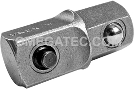 Apex A-3-15MM Socket and Ratchet Wrench Adapter, Metric, Hex x Square