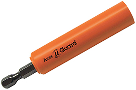 UG-M-490-8 Apex 1/4'' u-Guard Magnetic Power Drive Bit Holder, 1/4'' Male Hex Drive