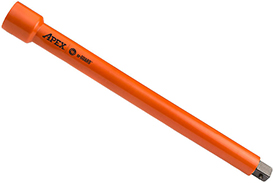 UG-EX-250-18 Apex 1/4'' Square u-Guard Extension, 1/4'' Male Hex Drive, Pin Lock