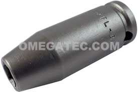 FL-10MM23 Apex 10mm Metric Fast Lead Long Socket, 3/8'' Square Drive