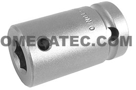 RP-514 Apex 7/16'' Square Drive Bit Holder Adapter, With Spring Pin Retainer