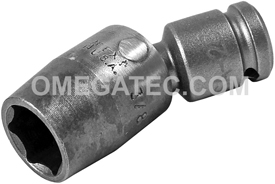 SA-28 Apex Brand 3/8'' 6-Point Universal Wrench, 1/4'' Square Drive