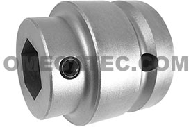 SC-828 Apex 7/8'' Square Drive Bit Holder Adapter, With Set Screw Pin