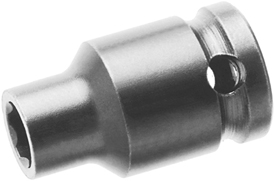 SF-11MM43 Apex Brand 11mm 6-Point Surface Drive Thin Wall Metric Standard Impact Socket, 3/8'' Square Drive