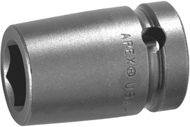 SW-605 Apex 9/16'' Standard Socket, With Tapered Nose, 3/8'' Square Drive