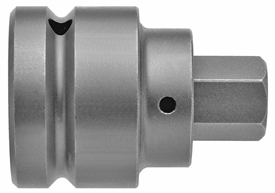 SZ-14-22MM Apex 1'' Square Drive Socket Head (Hex-Allen) Bits Only, Metric