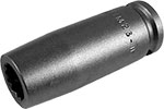 10MM23-D Apex 10mm 12 Point Metric Long Socket, 3/8'' Square Drive
