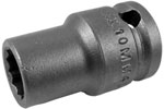 10MM43-D Apex 10mm 12 Point Metric Thin Wall Standard Socket, 3/8'' Square Drive