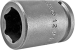 12MM11 Apex 12mm Metric Standard Socket, 1/4'' Square Drive