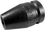 5609 Apex 9/32'' Standard Socket, For Single Square Nuts, 1/2'' Square Drive