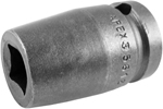 5612 Apex 3/8'' Standard Socket, For Single Square Nuts, 1/2'' Square Drive