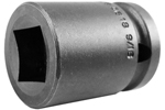 5618 Apex 9/16'' Standard Socket, For Single Square Nuts, 1/2'' Square Drive