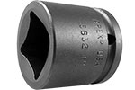 5632 Apex 1'' Standard Socket, For Single Square Nuts, 1/2'' Square Drive