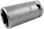 SW-343 Apex 9/16'' Standard Socket, With Tapered Nose, 3/8'' Square Drive