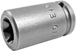 TX-1110 Apex E-10 Torx Impact Socket, For External Screws, 1/4'' Square Drive