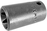 TX-1412 Apex E-12 Thin Wall Torx Impact Socket, For External Screws, 1/4'' Square Drive