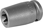 TX-3112 Apex E-12 Torx Impact Socket, For External Screws, 3/8'' Square Drive