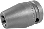 TX-5112 Apex E-12 Torx Impact Socket, For External Screws, 1/2'' Square Drive