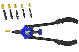 1452 Astro Pneumatic XL Nut/Thread Setting Hand Riveter Kit 1/2'' Capacity