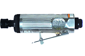 T210 Astro Pneumatic 1/4'' Medium Die Grinder with Safety Lever - Rear Exhaust - Japan Bearings - 22000RPM