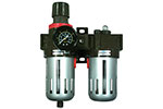 2616 Astro Pneumatic 3/8'' Filter, Regulator & Lubricator with Gauge