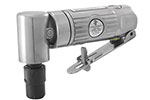 T20AH Astro Pneumatic 1/4'' 90 Degree Angle Die Grinder with Safety Lever - Front Exhaust - 20,000RPM