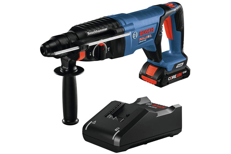 BOSCH GBH18V-26DK15 18V EC Brushless SDS-plus Bulldog 1'' Rotary Hammer Kit
