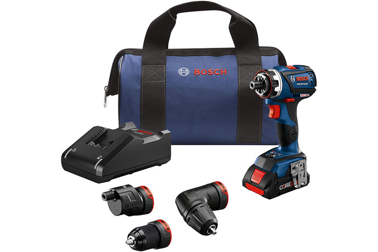 GSR18V-535FCB15 Bosch 18V Brushless Connected Ready FlexiClick 5-in-1 ...