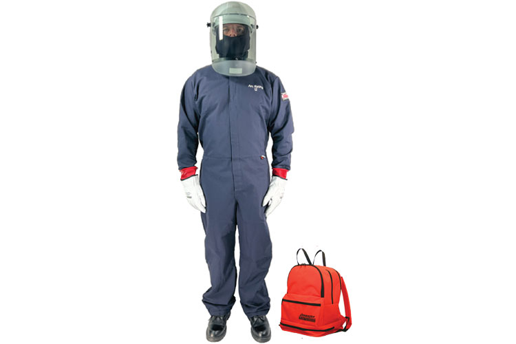 BPK-CFRCA12-S2 Cementex 12 cal/cm2 Feature Series Coverall Backpack Kit ...