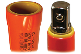 Cementex IB38-8 8'' Booted Drive Socket Tapered Drive Head Steel ...