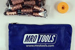 MRO Tools KHN1S25-1/8 Standard Hex-Nut Cleco Fasteners 25 Piece Kit w/ HBHT Tool & Carry Bag