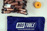 MRO Tools KHN1S50-1/8 Standard Hex-Nut Cleco Fasteners 50 Piece Kit w/ HBHT Tool & Carry Bag