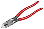 20509CVSMLNN Crescent 9-1/4'' Dipped Handle High Leverage Lineman's Pliers