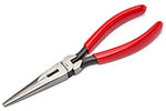 6547CVNN Crescent 7-1/2'' Dipped Handle Long Side Cutting Chain Nose Pliers